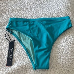 Teal Jolyn Bikini Bottom. Size S.